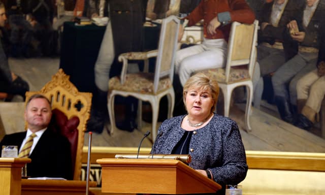Norway’s PM cites ‘moral obligation’ to fight Isis