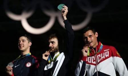 Olympic fencer's stolen gold medal found in rubbish heap