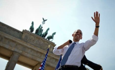 Berlin police enforce tight security ahead of Obama visit