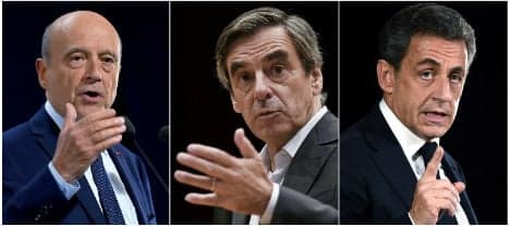 Three-way race in French right's presidential primary