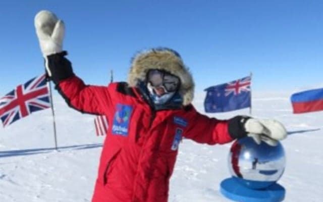 Swede smashes world record for South Pole ski trip