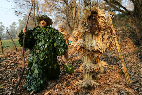 IN IMAGES: How one Spanish village welcomes the new year with an eerie pagan carnival
