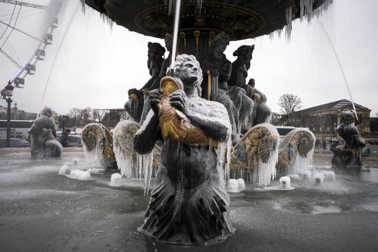 Ten 'very cold' cities that are WARMER than Paris right now
