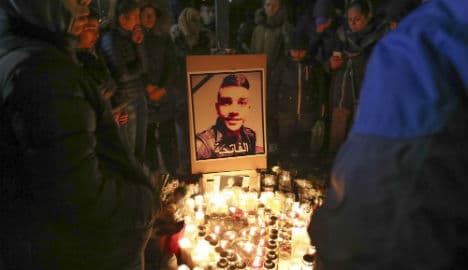 Hundreds mourn teen murdered in Malmö