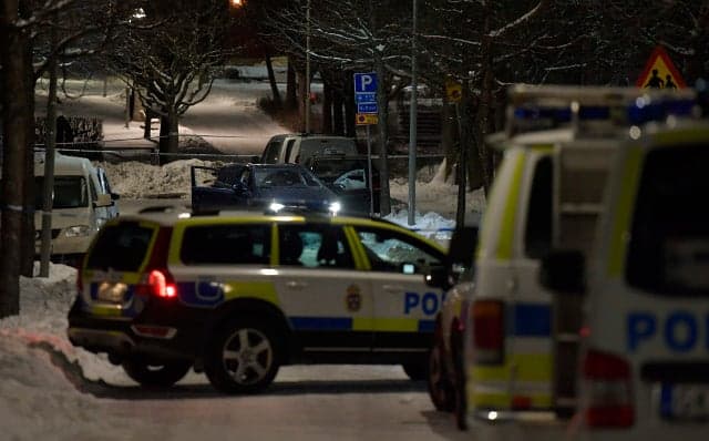 Two men killed in Stockholm shooting