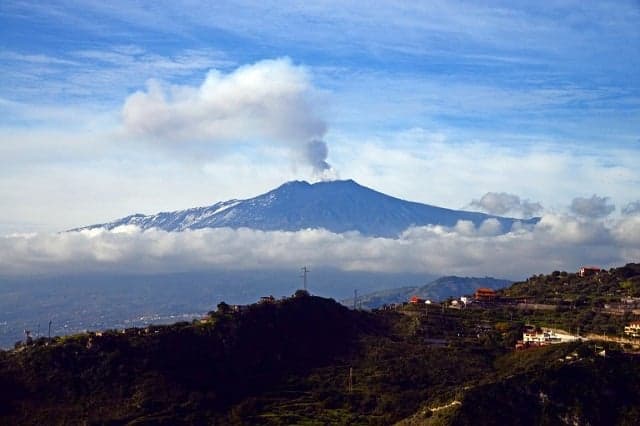 IN PHOTOS: Eruptions continue at Etna after explosion that injured ten