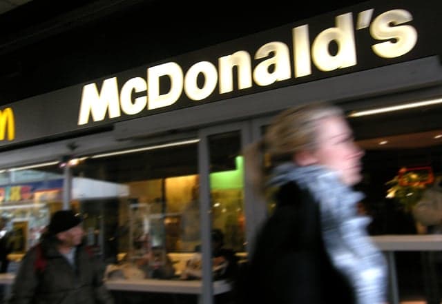McDonald's staff 'stopped woman from buying food for homeless man'