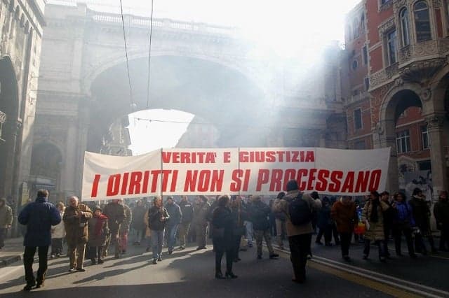 Italy admits police brutality at Genoa G8 summit, pays out thousands to victims