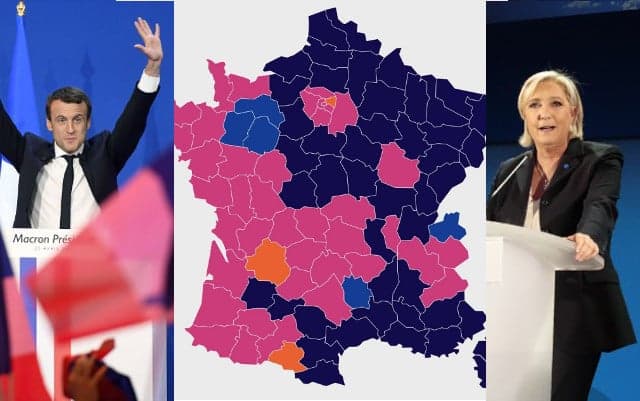 A deeply divided France: A look at Marine Le Pen's and Emmanuel Macron's voters