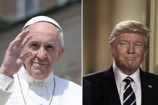Donald Trump sets a date to meet the pope