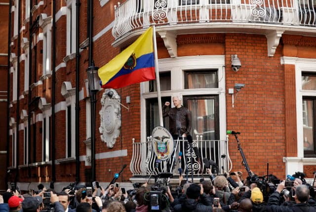 New Ecuador leader says Assange can stay at embassy
