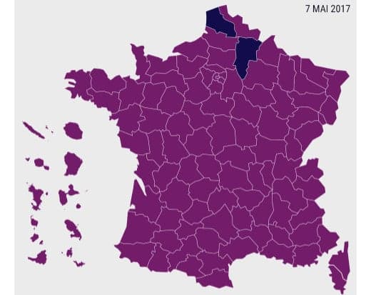 How the French voted: The maps and graphs that tell the story of Macron's win