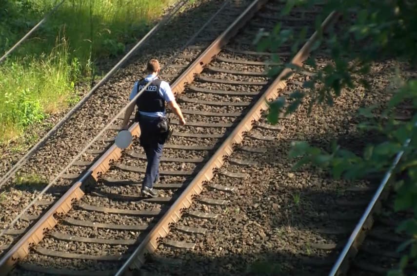 Arson attacks on German rail tracks, police probe G20 protest link