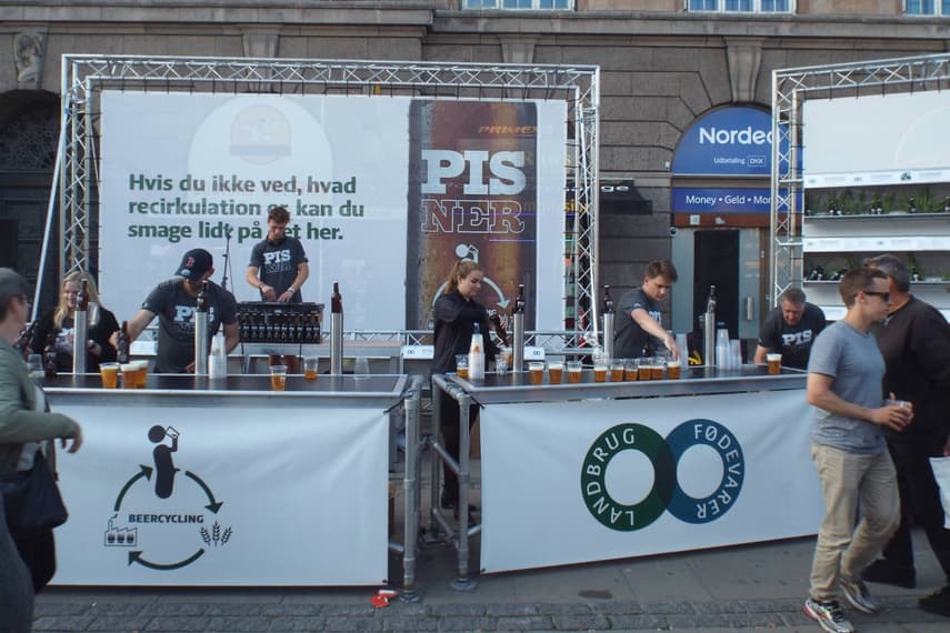 Denmark 'gives back to the people' with beer made using recycled urine