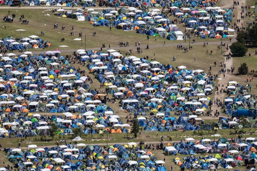 Parents ridiculed for complaining to Roskilde Festival over camping areas