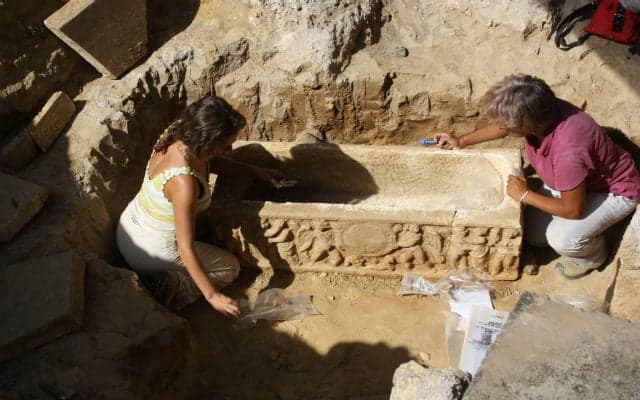 Ancient Roman tombs found near football stadium in Italy