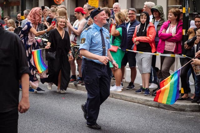 In pictures: Tens of thousands join Pride Parades in Stockholm and Malmö
