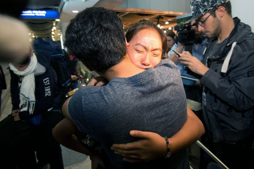 German-born Nepalese girl makes emotional return after deportation