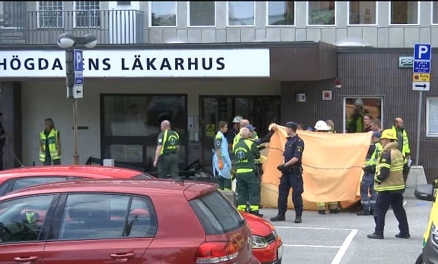 Pedestrian injured in Stockholm car crash after elderly driver hit the wrong pedal dies in hospital