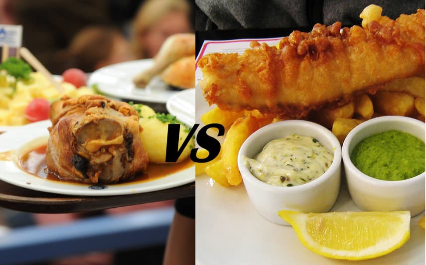 German vs British food - which is best?