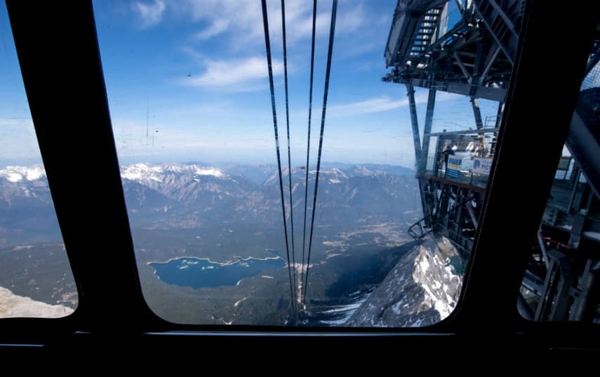 Record-breaking new cable car for tallest mountain in Germany near completion