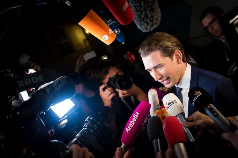 President gives Kurz the job of forming a new Austrian government