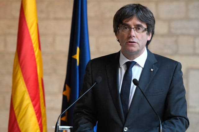 Catalonia crisis will end in international courts, Puigdemont insists