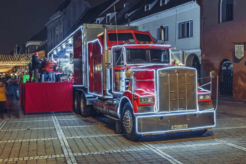 Coca-Cola’s Christmas truck is coming to Danish towns