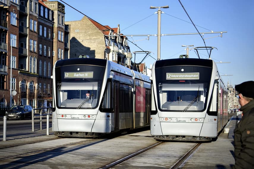 Aarhus light rail to carry first passengers