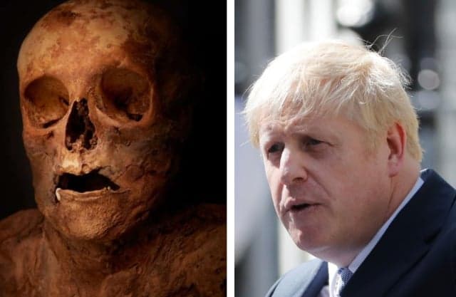 The strange link between a famous Swiss mummy and new British PM Boris Johnson