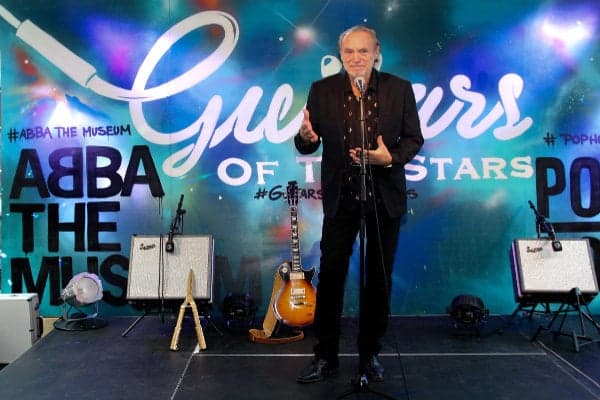 IN PICTURES: Guitars of the stars ready to rock Stockholm's Abba Museum