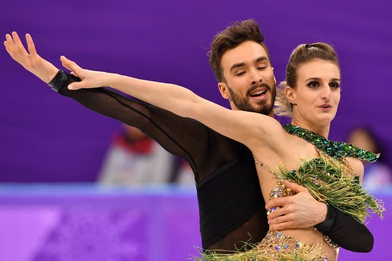 Tearful French ice skater describes 'nightmare' Olympic dress mishap
