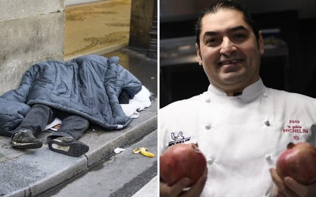 How a homeless Paris dishwasher became a Michelin-starred chef