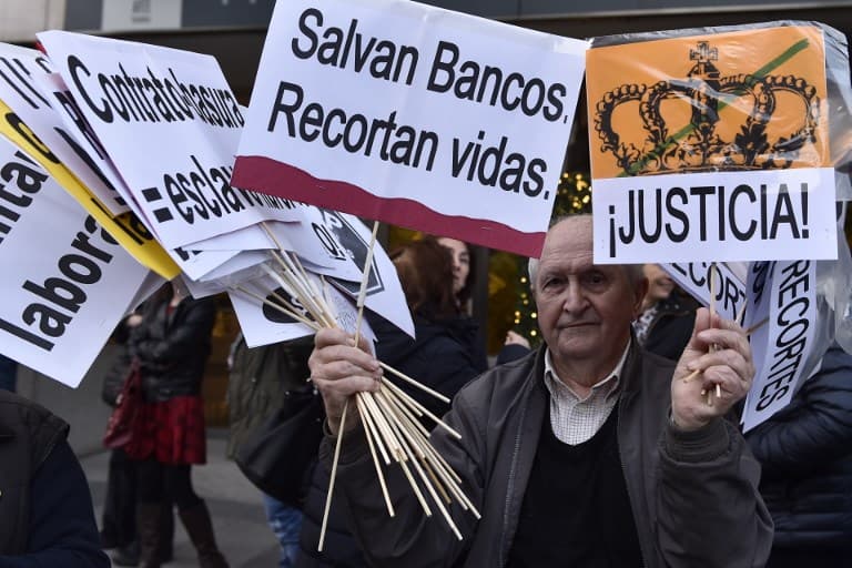 Retirees protest across Spain over 'shameful' pensions
