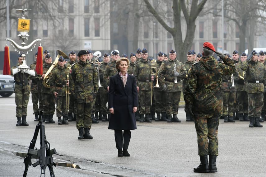 Germany starts army makeover by stripping barracks of name