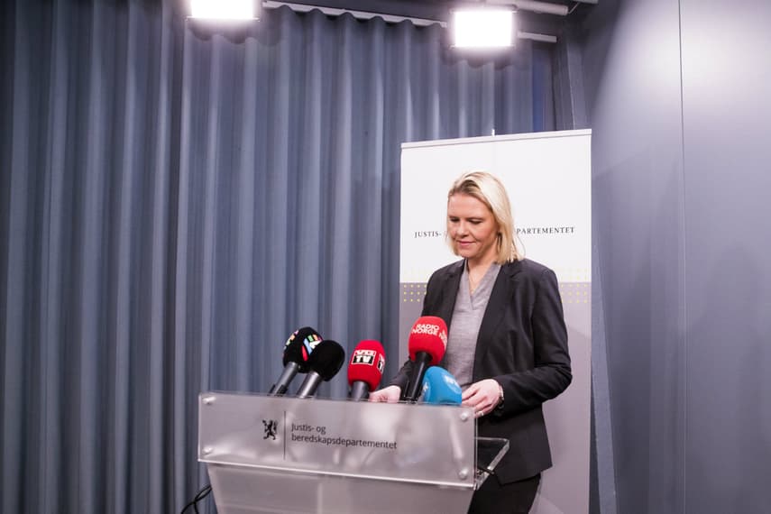 Sylvi Listhaug resigns as Norway's justice minister