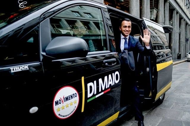 Five Star leader Di Maio calls on Italy's parties to end post-election deadlock