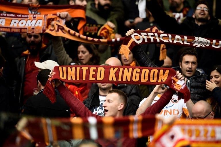 Two Roma supporters arrested for assault on Liverpool fan