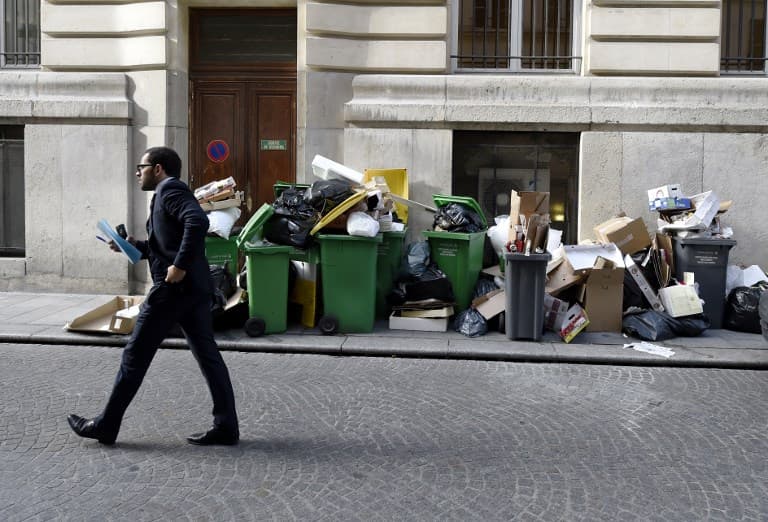 'The work is atrocious': Paris garbage collectors vow lengthy strike