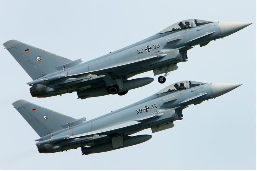 German Luftwaffe only has four operation-ready Eurofighter jets: report