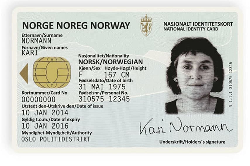 Norway to spend 700 million kroner on new national ID cards
