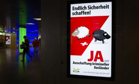 Half of foreign criminals in Switzerland handed deportation orders under new rules