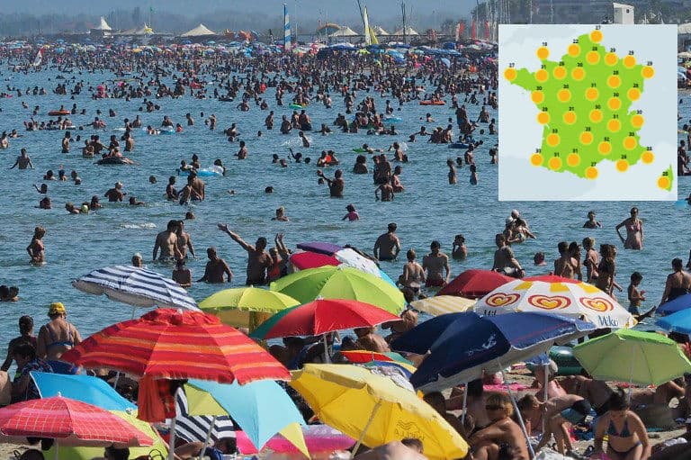France faces scorching weekend with temperatures set to hit 38C