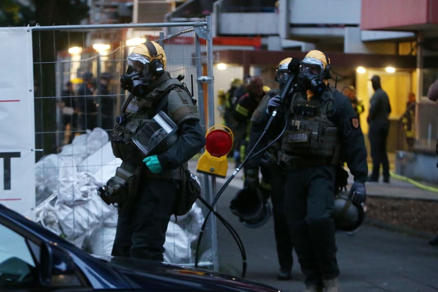 Cologne police arrest Tunisian man on suspicion of possessing toxic substance