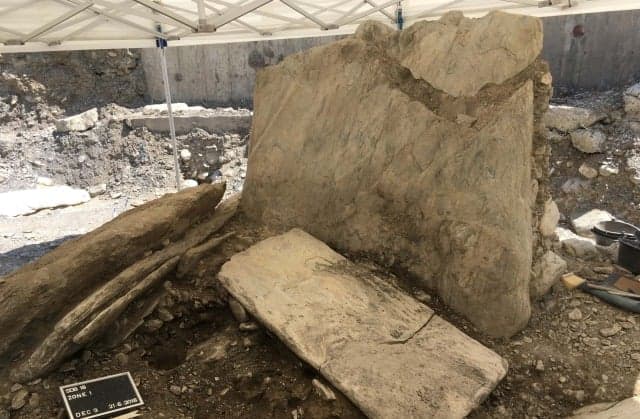 5,000-year-old dolmen discovered during construction of Swiss garage
