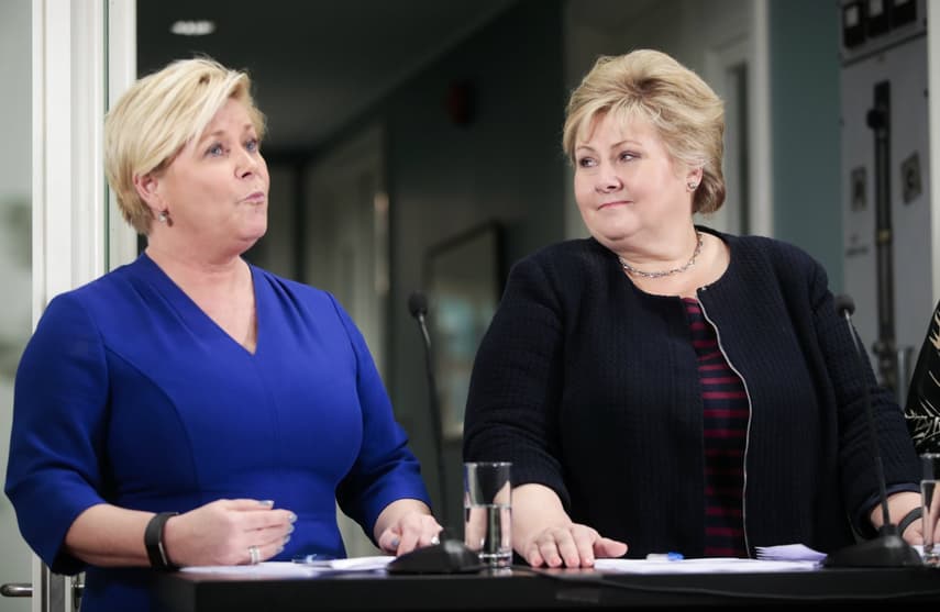 Norway’s PM and finance minister in potential clash over EU asylum