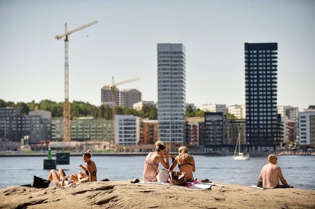 Sweden had its hottest ever July, breaking several weather records