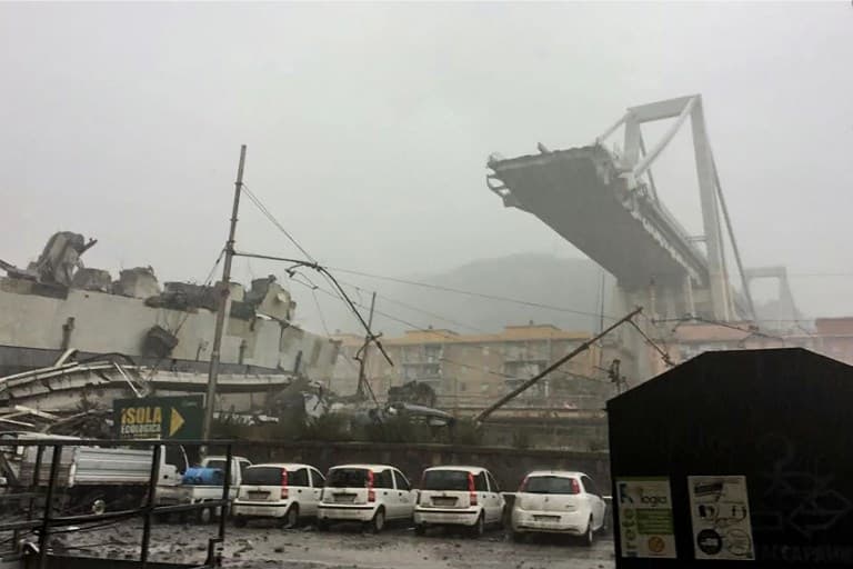 Genoa bridge collapse: 38 confirmed dead, says interior minister