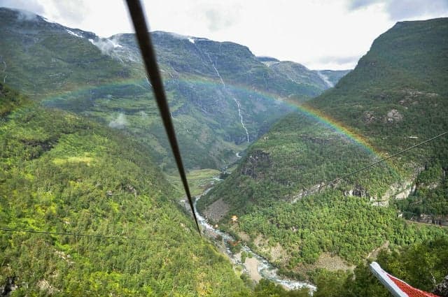 VIDEO: Nordics' longest zipline opens in Norway