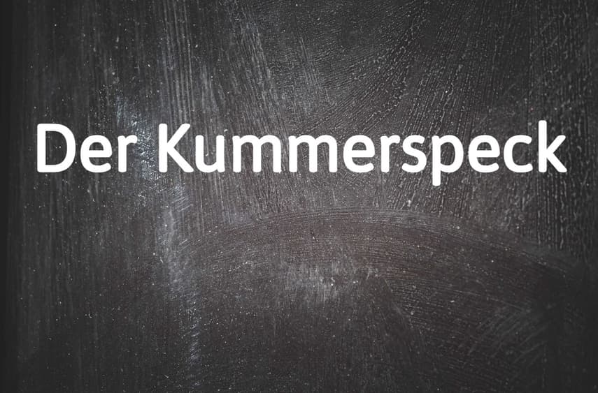 German Word of the Day: Der Kummerspeck